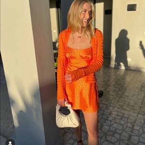 Significant Other Orange Dress US 4